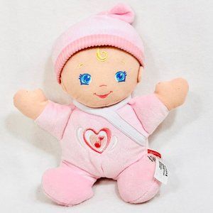 Fisher Price Hug & Giggle Plush/Stuffed Doll - Makes Sounds
